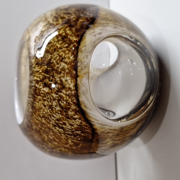 #ADZ Set of 2 Handblown glass vases - Picture 4 of 14